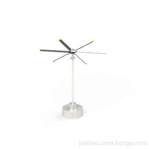 High power vertical fan for workshop